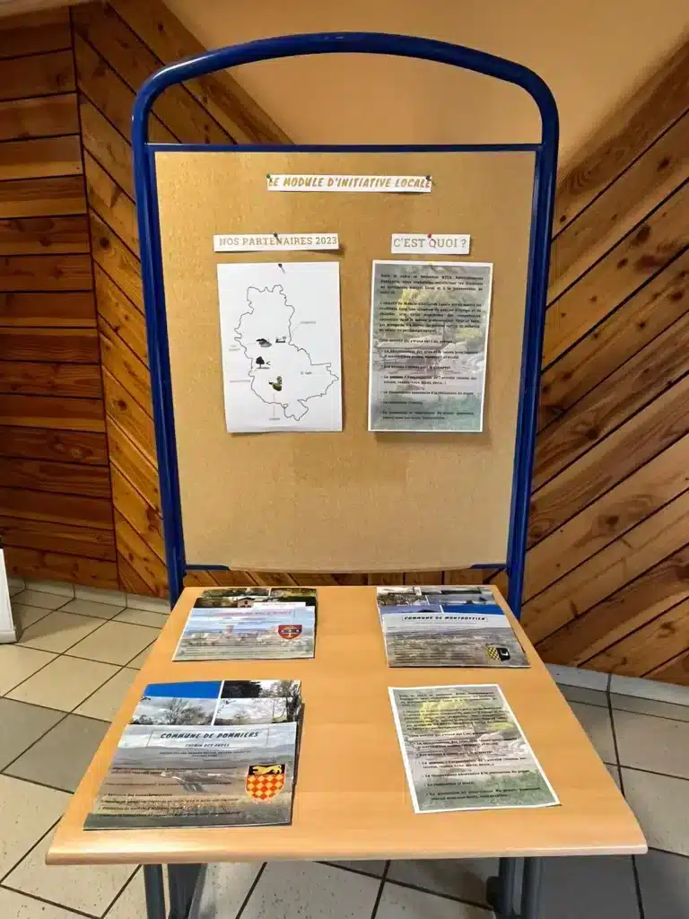 journee des talents 2023 mfr rhone affichage sur le module i