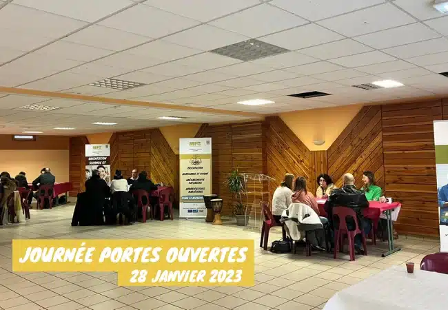 journee portes ouvertes mfr rhone 28 janvier 2023 salle avec