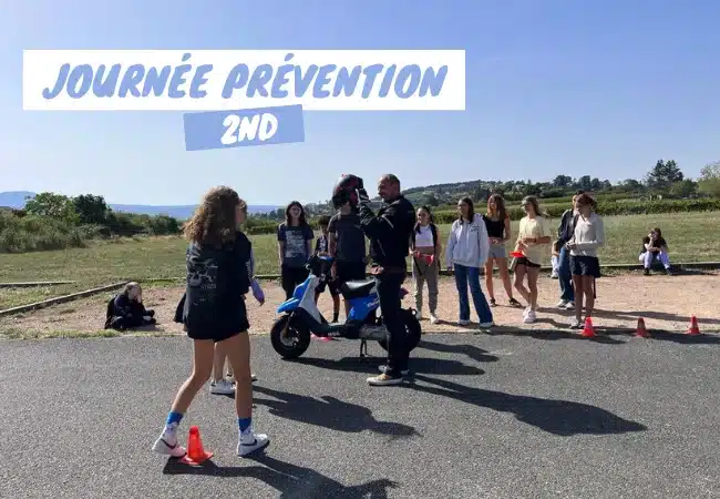 journee prevention mfr rhone jeunes et moniteur autour d un