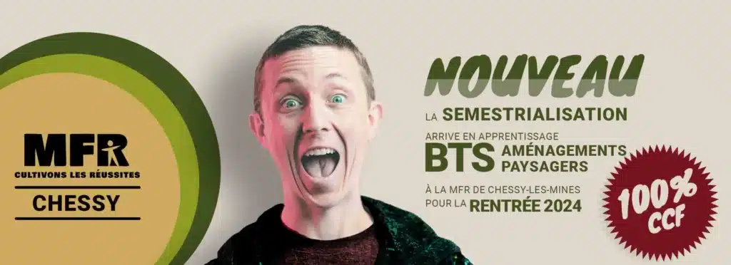 mfr chessy btsa amenagements paysagers en apprentissage pour