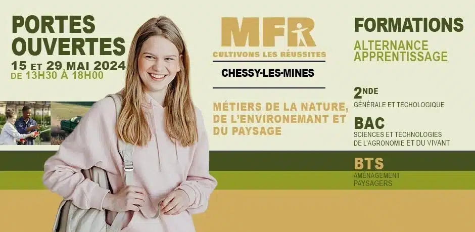 mfr chessy les mines portes ouvertes 15 et 29 mai 2024 forma