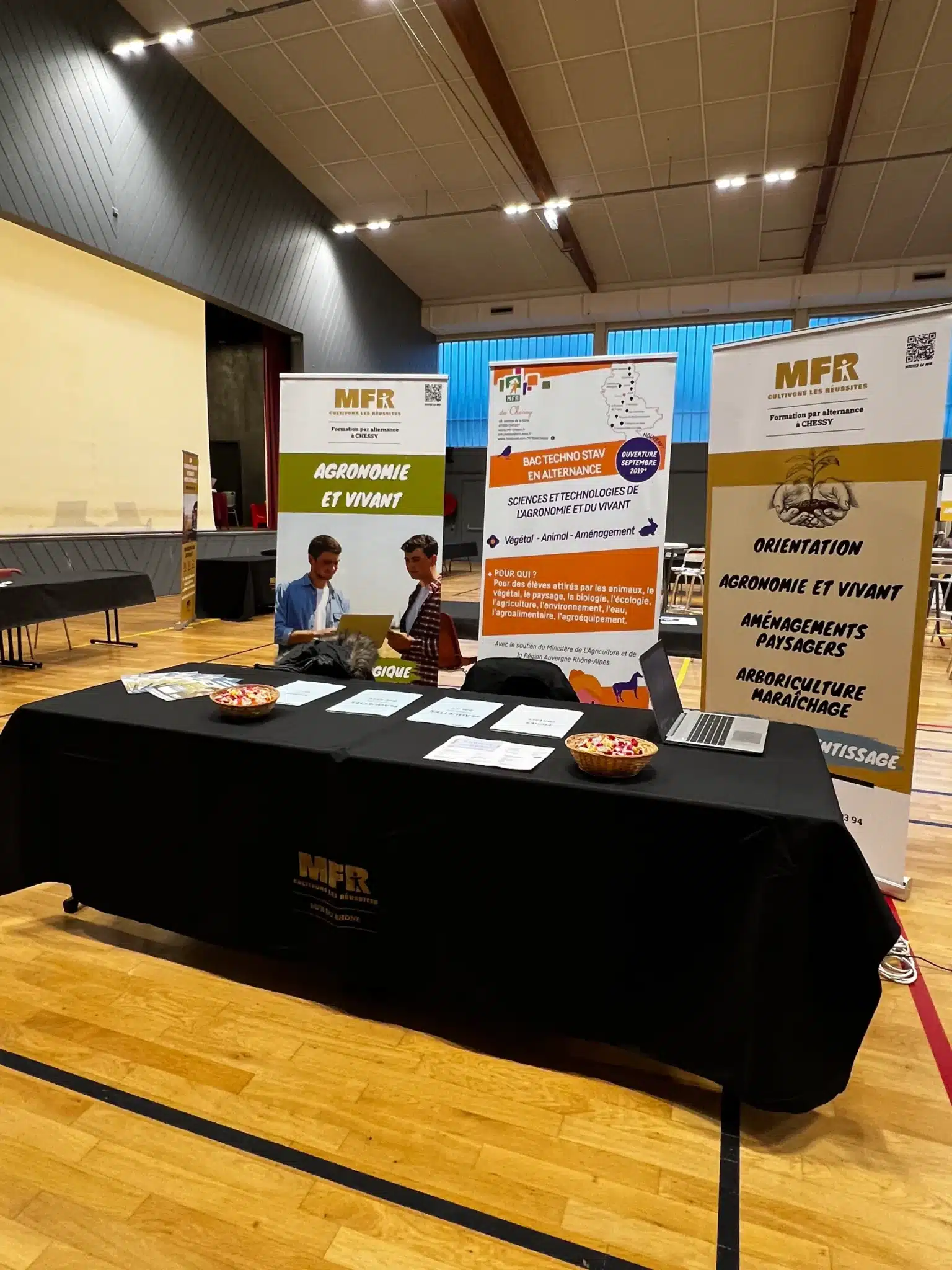 mfr rhone stands pour agronomie vivant orientation paysagers